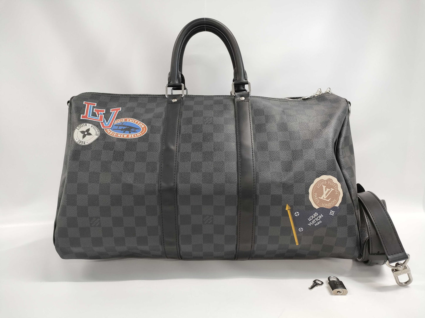 LOUIS VUITTON Louis Vuitton Keepall 45 Bandouliere Boston Bag