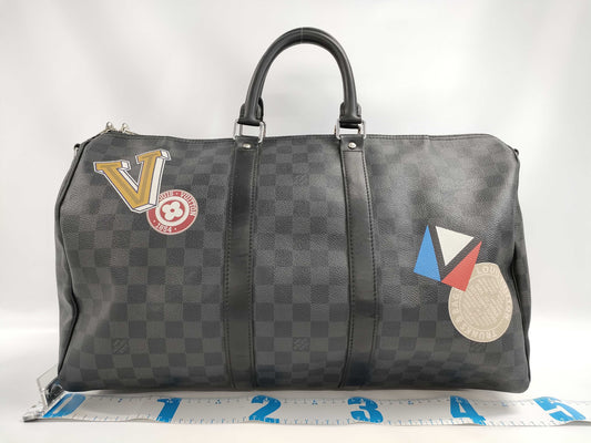 LOUIS VUITTON Louis Vuitton Keepall 45 Bandouliere Boston Bag