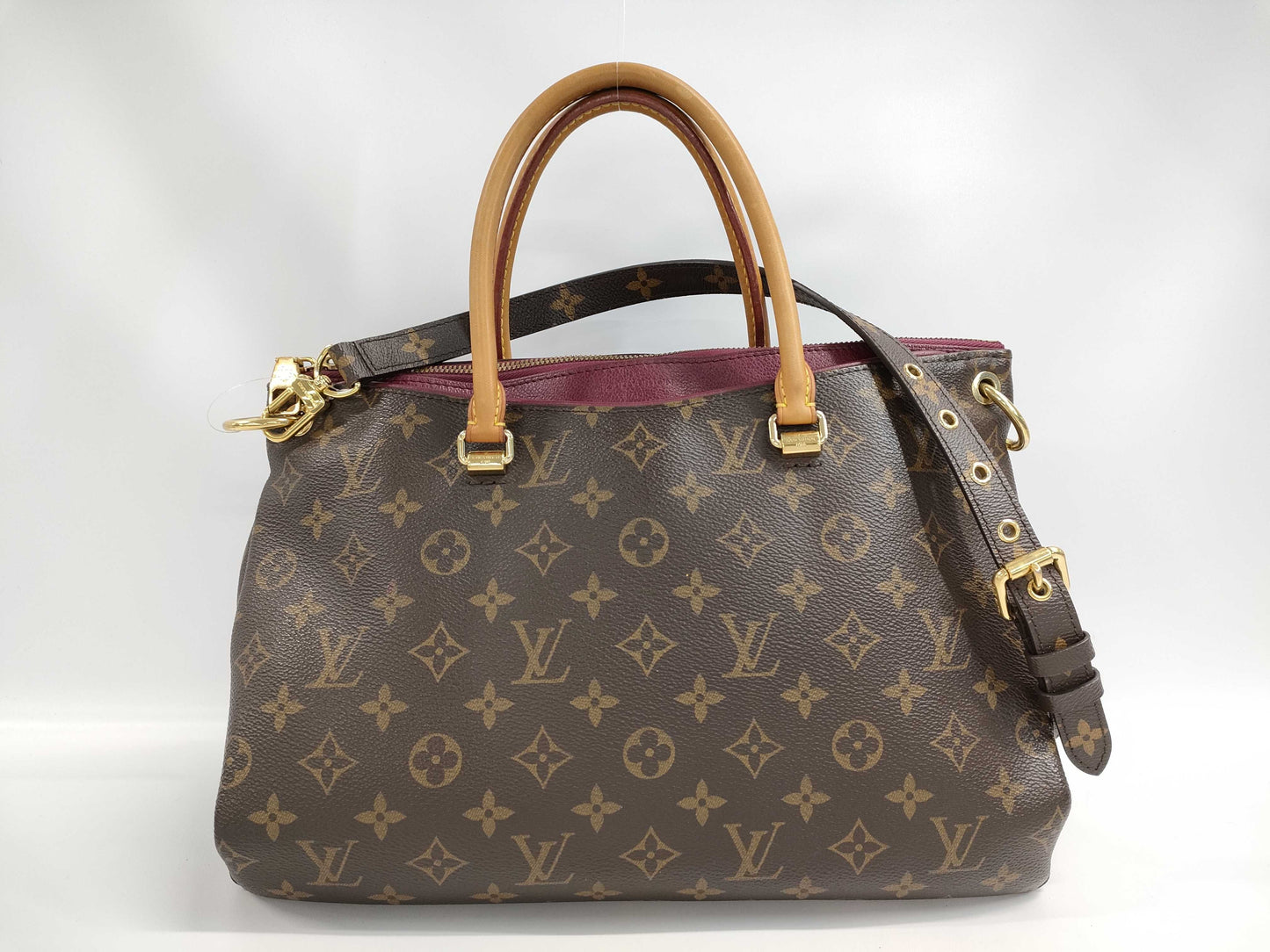 LOUIS VUITTON Monogram Pallas MM Tote Bag