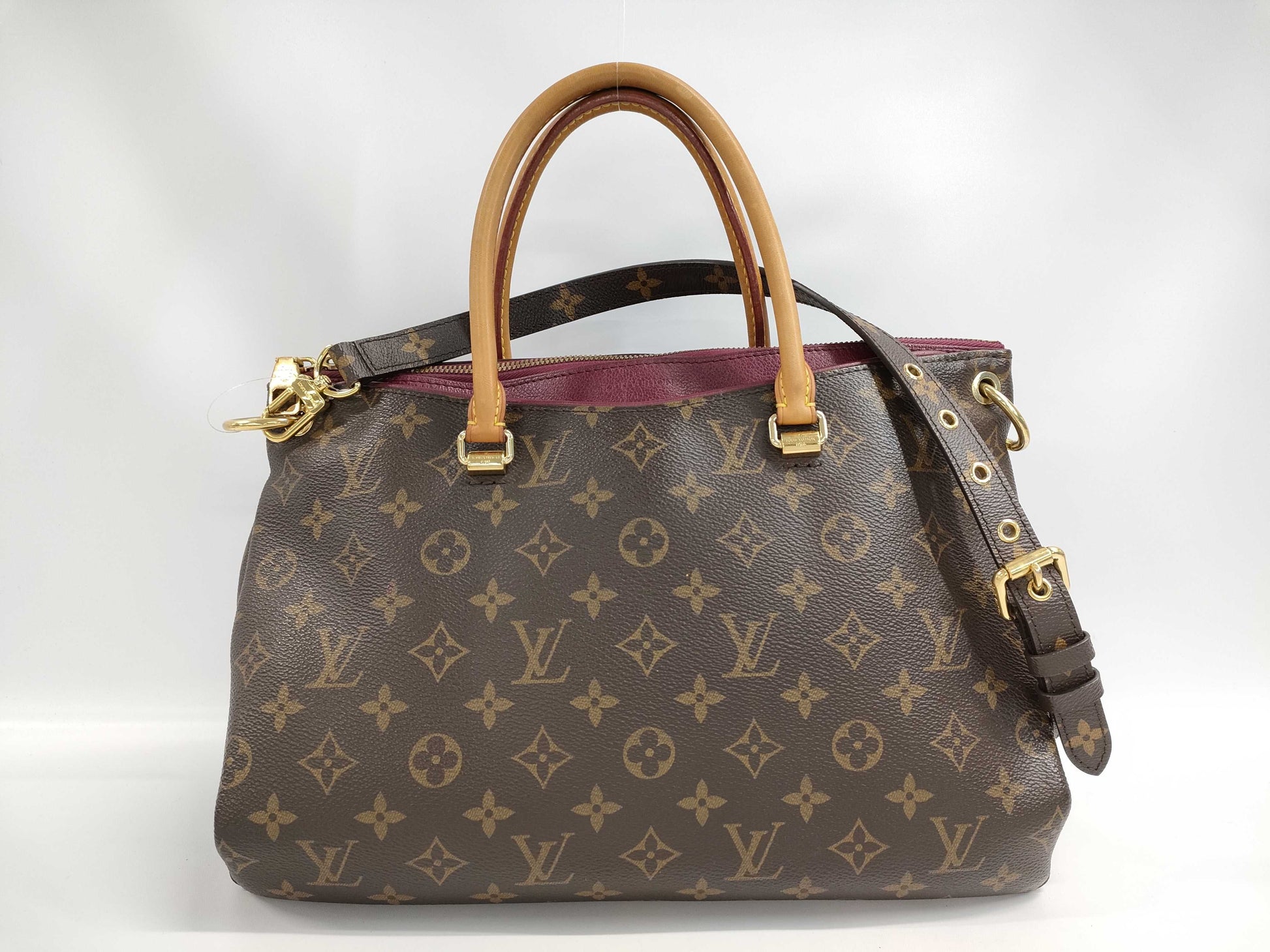 LOUIS VUITTON Monogram Pallas MM Tote Bag