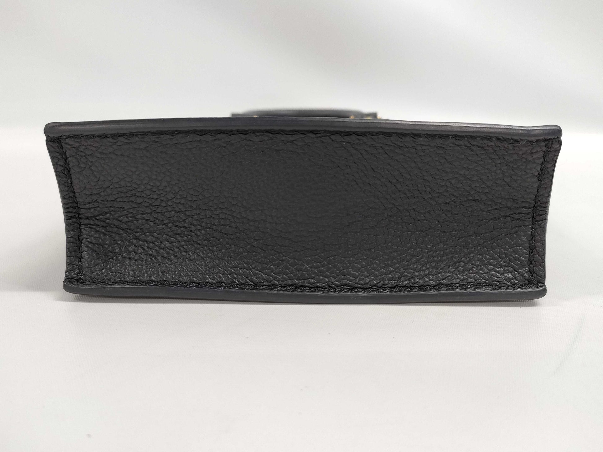 LOUIS VUITTON Monogram Empreinte Petite Sac Plat Handbag M81417 Black Handbag