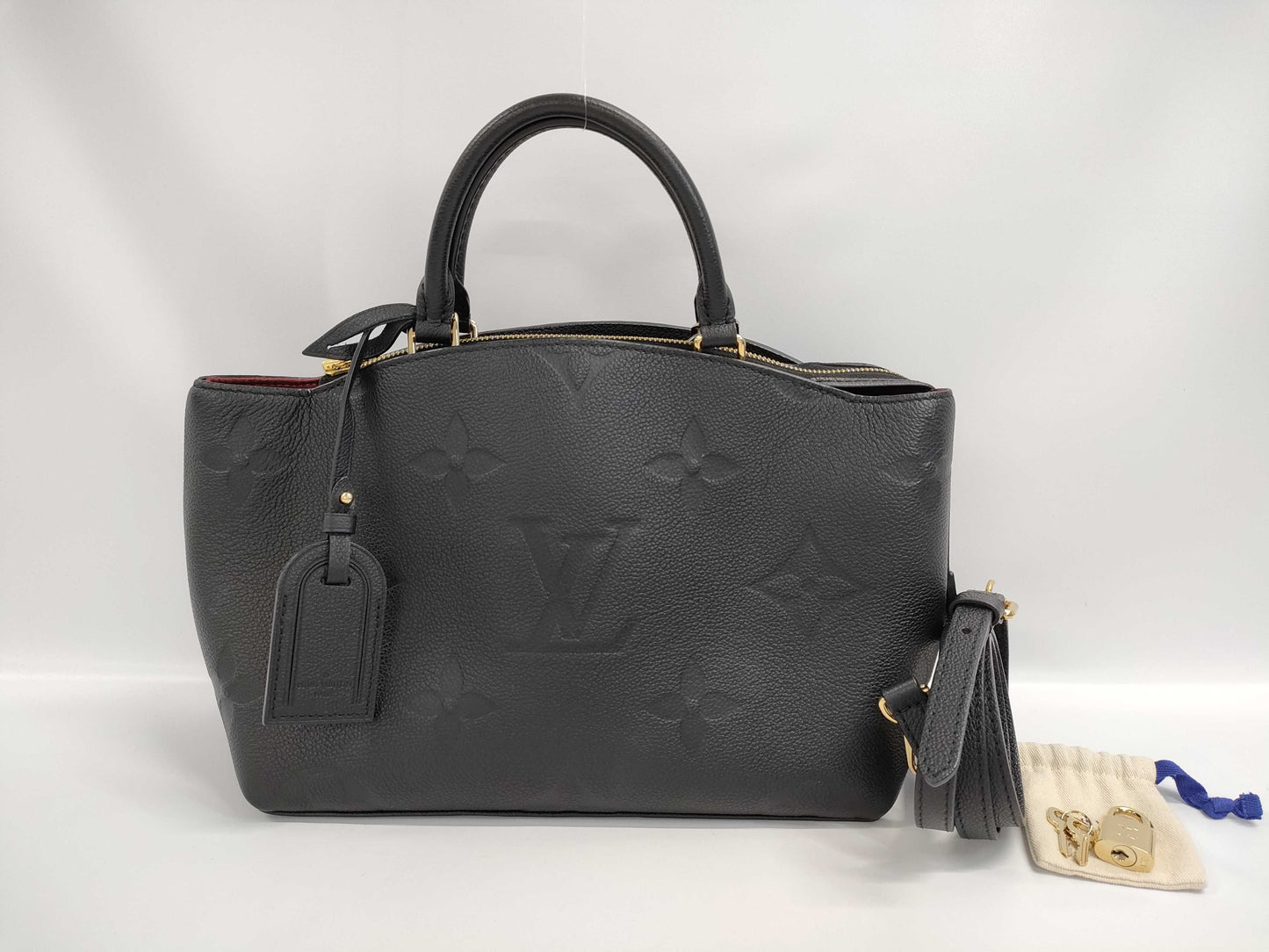 LOUIS VUITTON Louis Vuitton Monogram Montaigne BB Handbag