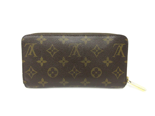 LOUIS VUITTON Louis Vuitton Monogram Zippy Wallet Round Long Wallet M60017 CA2142 Wallet