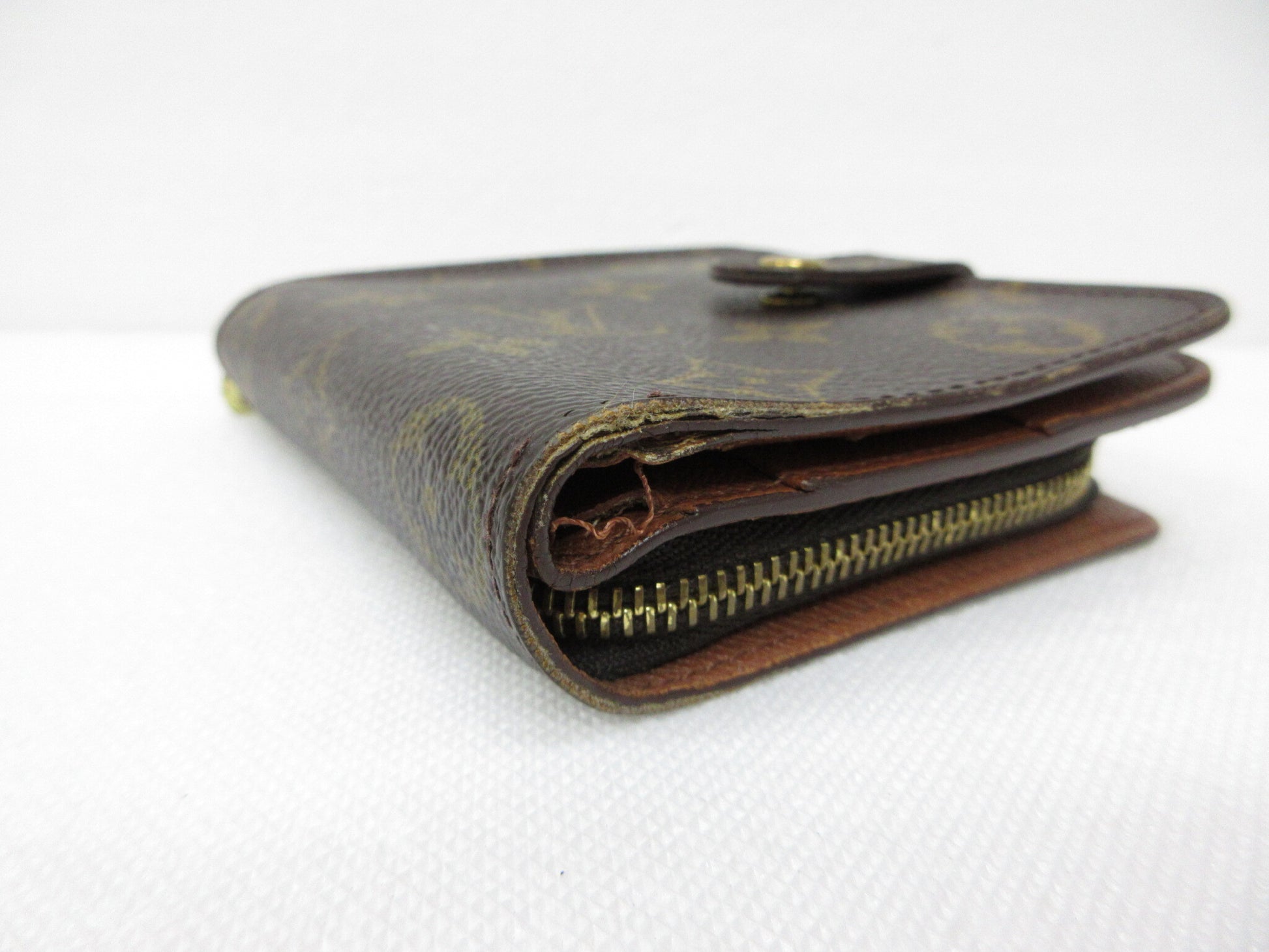 LOUIS VUITTON LOUIS VUITTON Monogram Compact Zip Wallet M61667 MI0969 Wallet