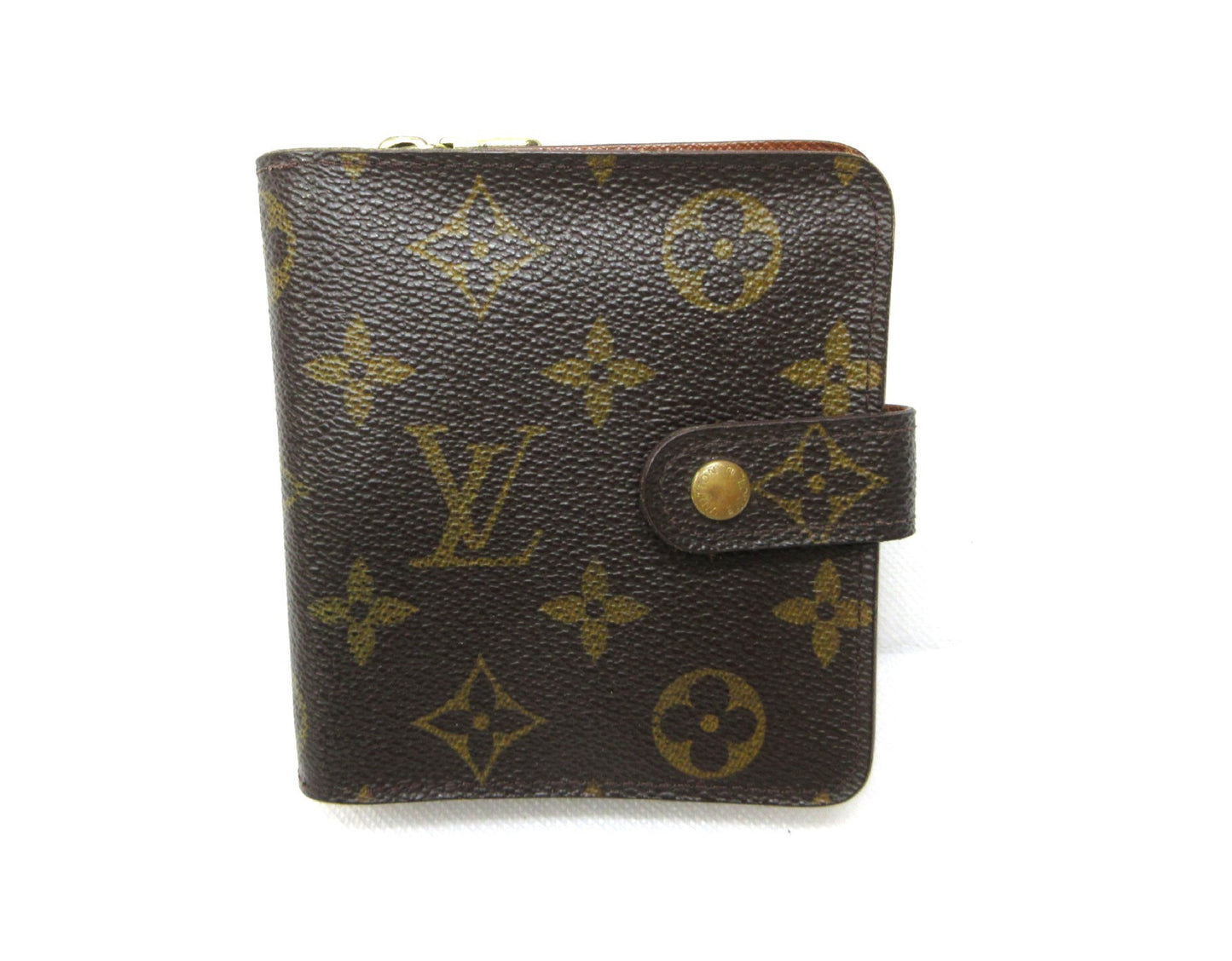 LOUIS VUITTON LOUIS VUITTON Monogram Compact Zip Wallet M61667 MI0969 Wallet