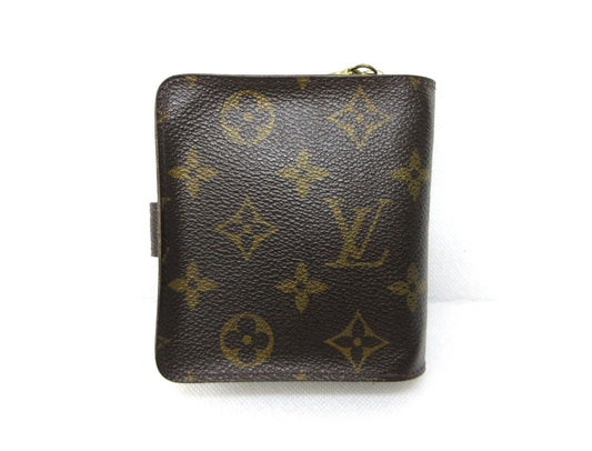 LOUIS VUITTON LOUIS VUITTON Monogram Compact Zip Wallet M61667 MI0969 Wallet