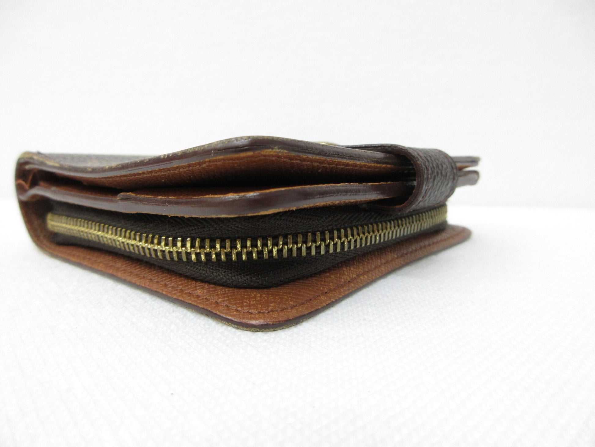 LOUIS VUITTON LOUIS VUITTON Monogram Compact Zip Wallet M61667 MI0969 Wallet