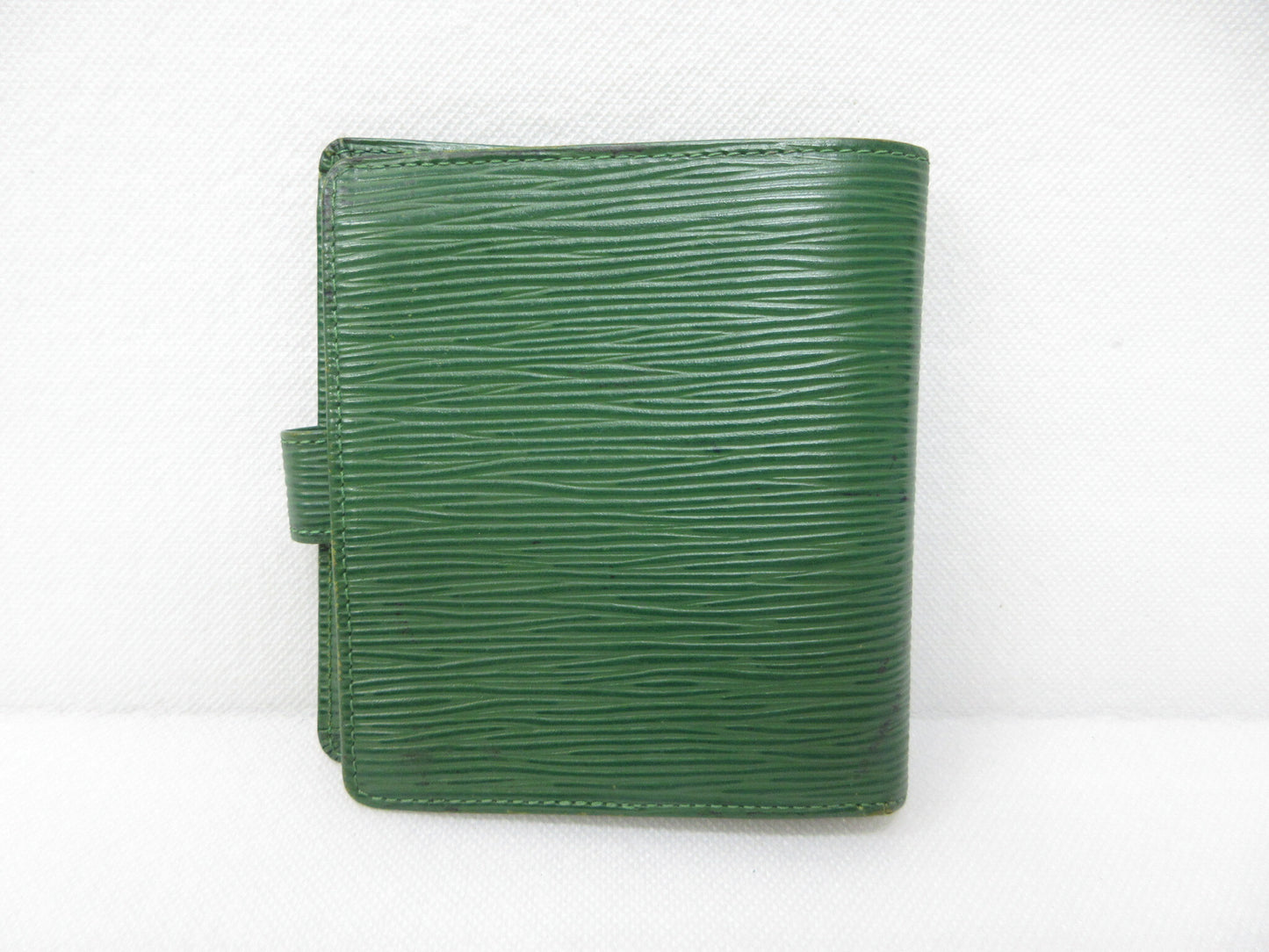 LOUIS VUITTON LOUIS VUITTON Louis Vuitton M63554 Epi Porto Vier Compact Bi-Fold Wallet Wallet Wallet
