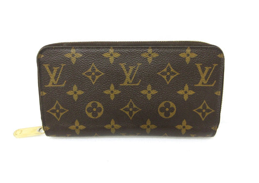 LOUIS VUITTON LOUIS VUITTON Monogram M42616 Zippy Wallet Long Wallet LM5118 Wallet