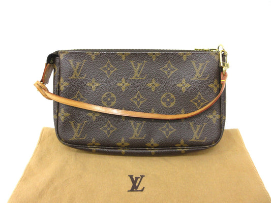 LOUIS VUITTON LOUIS VUITTON Monogram Pochette Accessory Pouch Accessory Pouch Handbag M51980 VI0014 Pouch