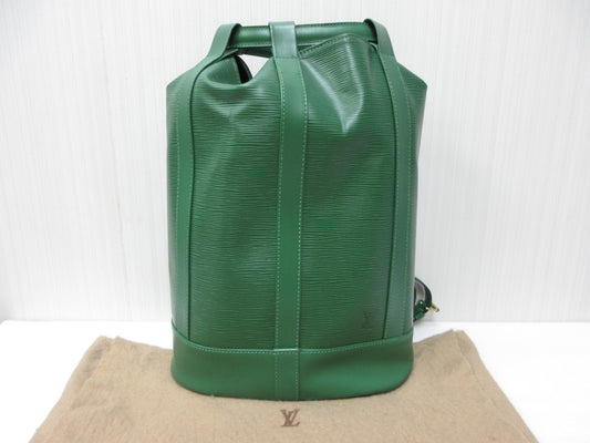 LOUIS VUITTON LOUIS VUITTON Louis Vuitton Epi Landnay PM Shoulder Bag Rucksack Drawstring M52354 AR0955 Rucksack