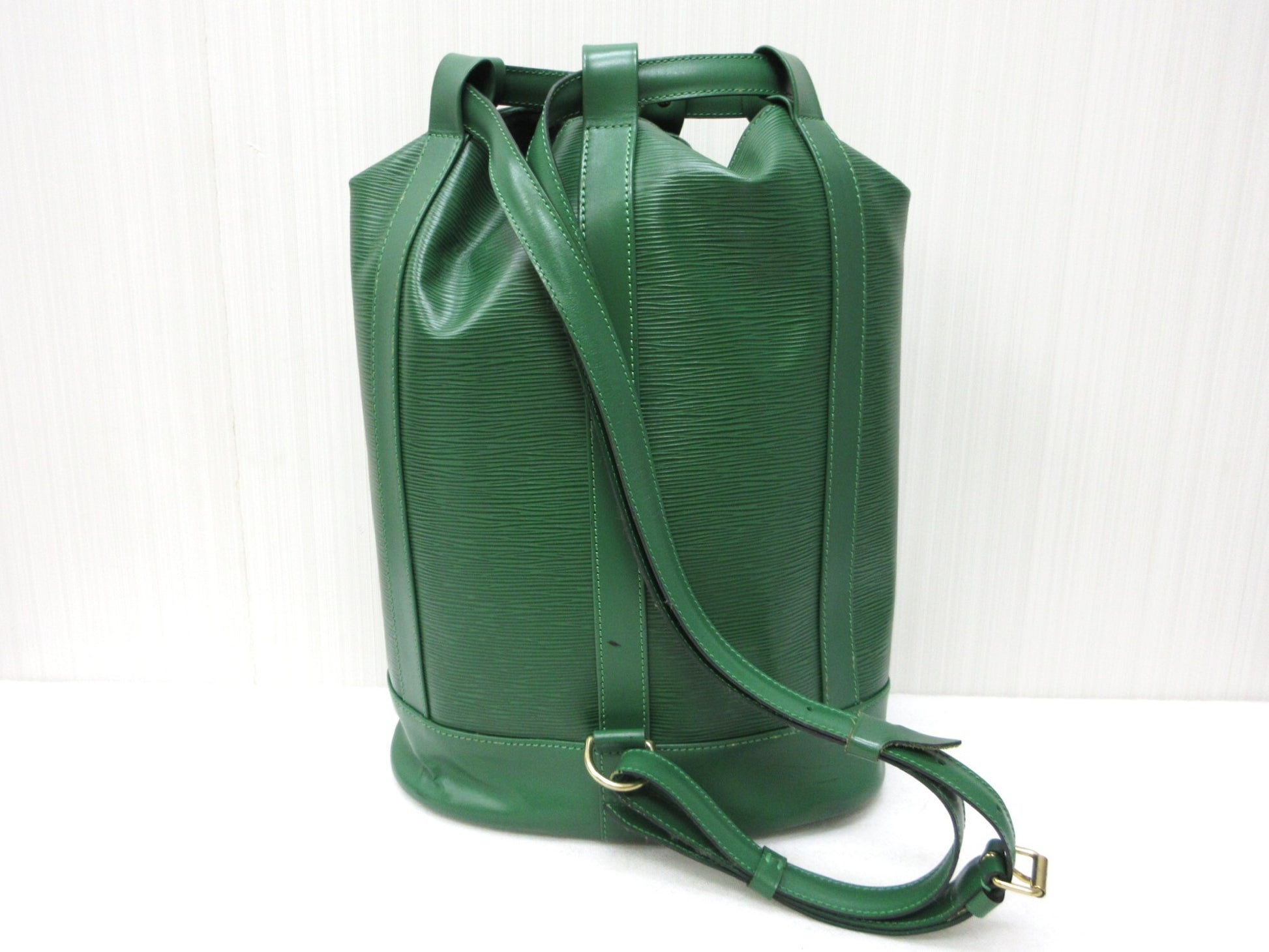 LOUIS VUITTON LOUIS VUITTON Louis Vuitton Epi Landnay PM Shoulder Bag Rucksack Drawstring M52354 AR0955 Rucksack