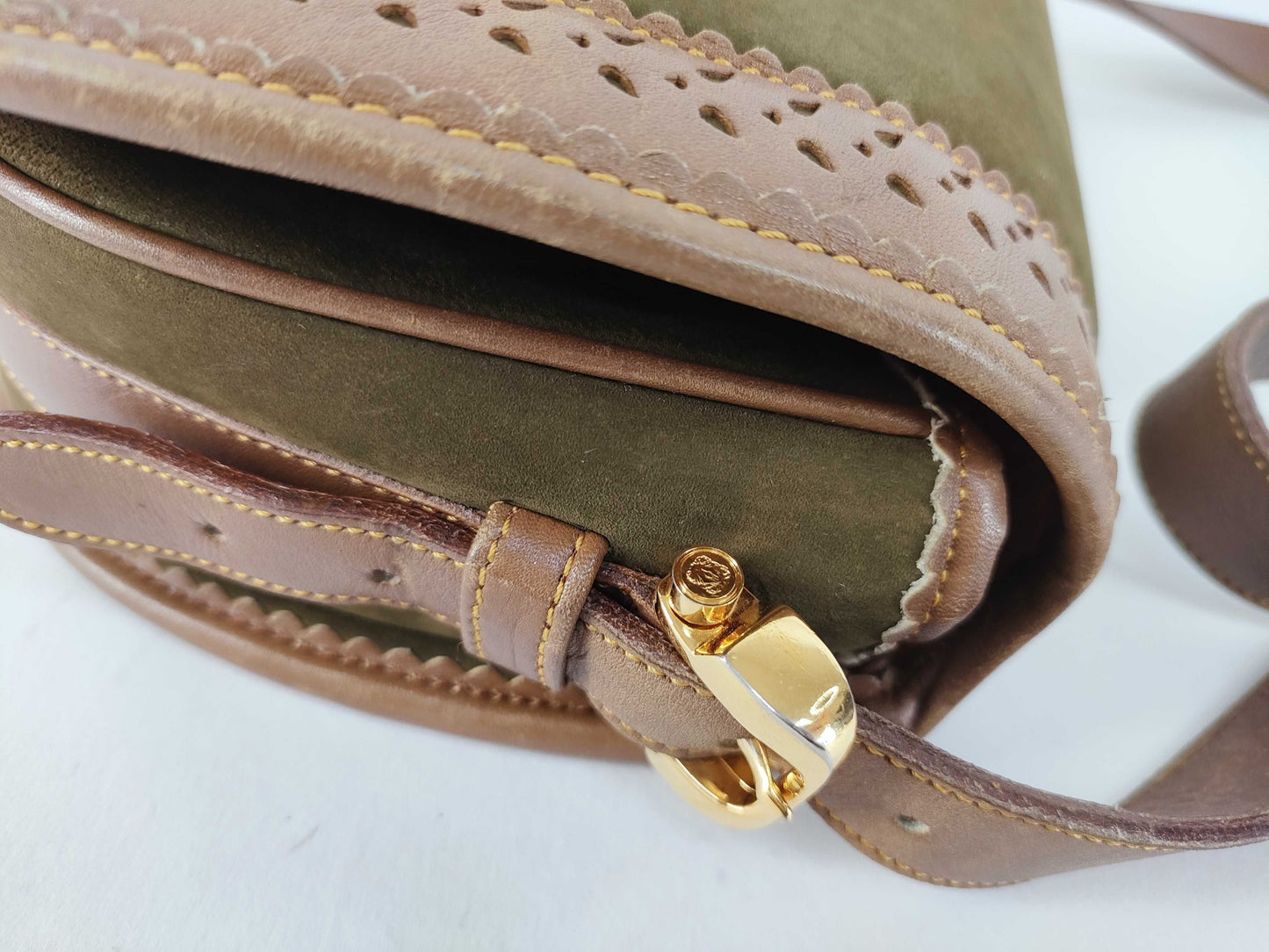 LOEWE Anagram Seville Suede Shoulder Bag Shoulder Bag
