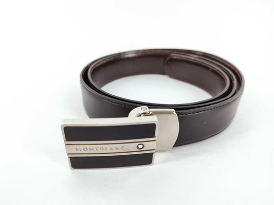 MONTBLANC Logo Buckle Belt Belt