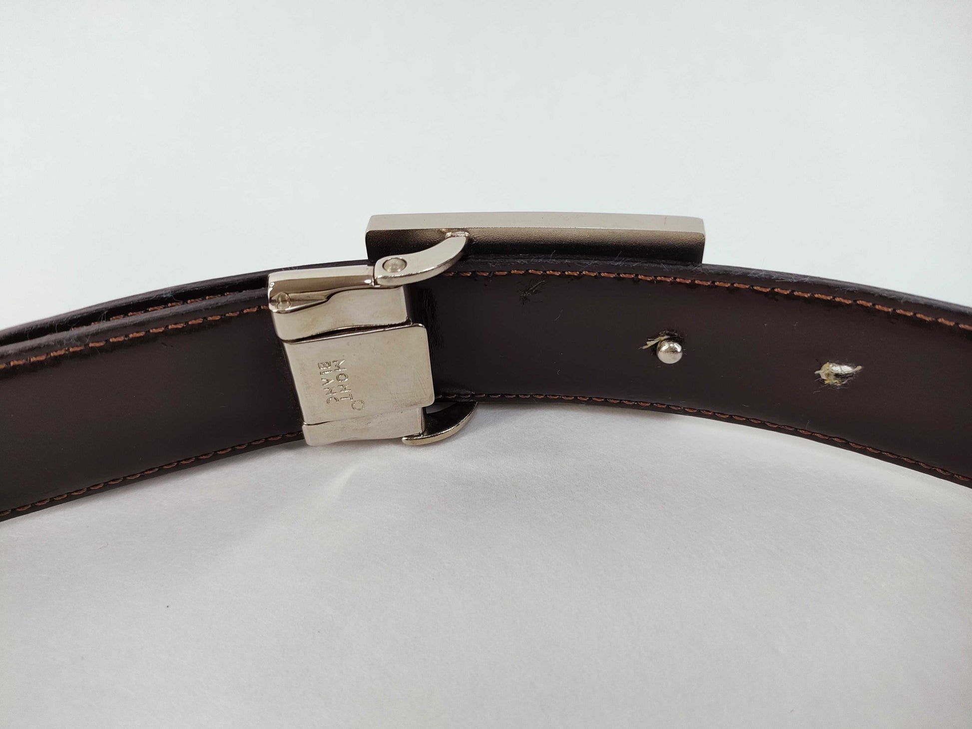 MONTBLANC Logo Buckle Belt Belt
