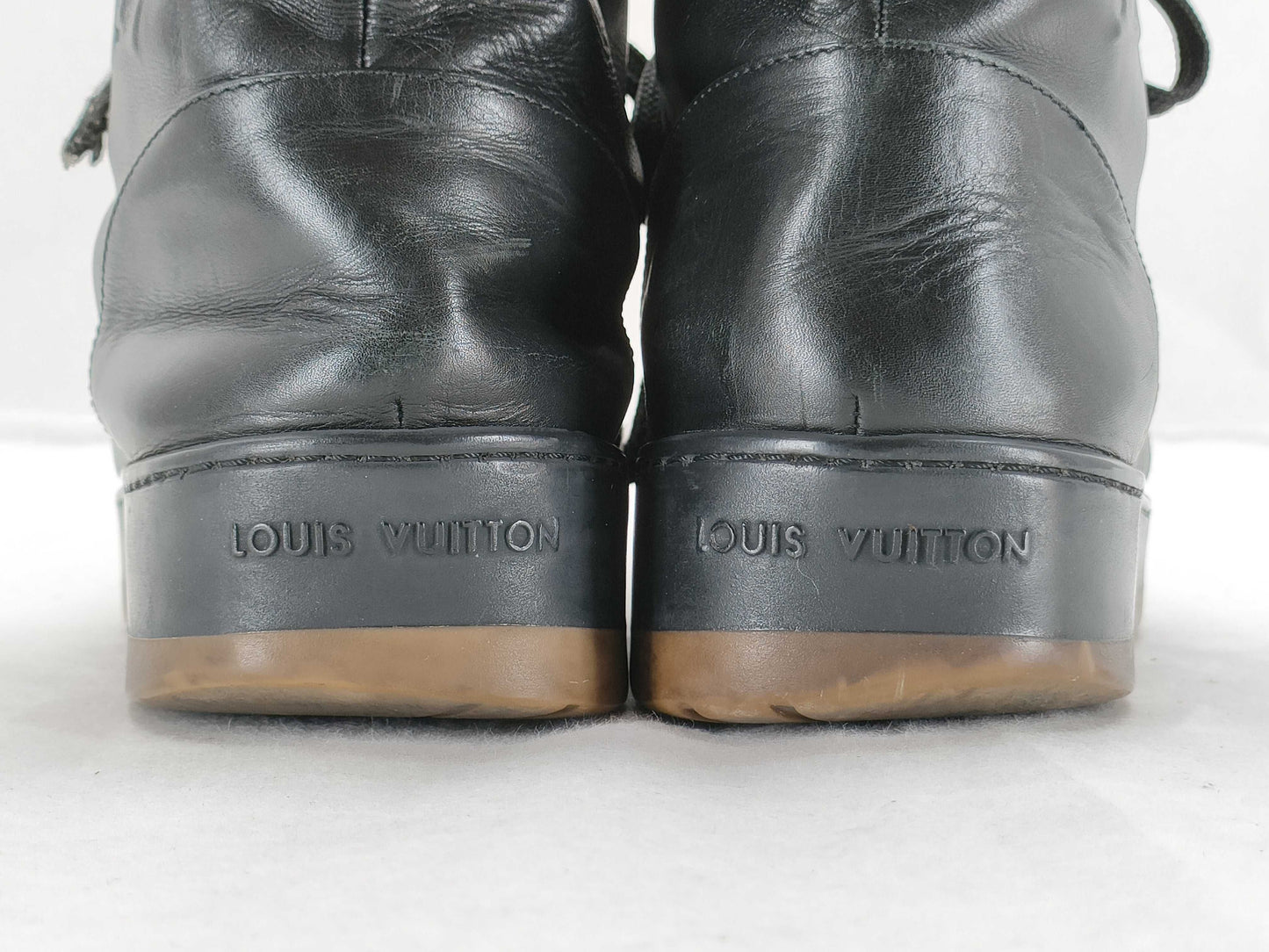 LOUIS VUITTON Vuitton Leather Sneakers Boots Other Shoes
