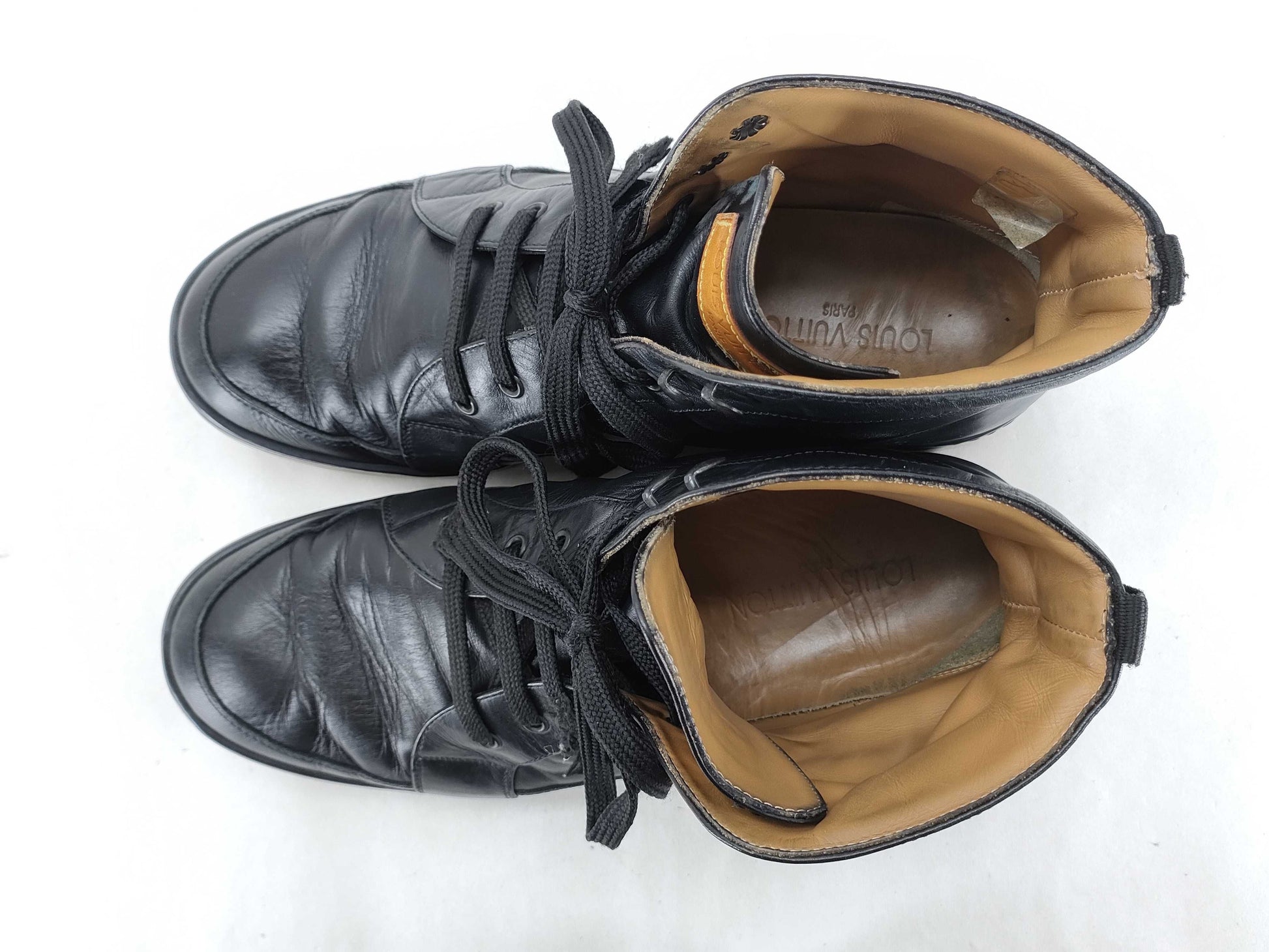 LOUIS VUITTON Vuitton Leather Sneakers Boots Other Shoes