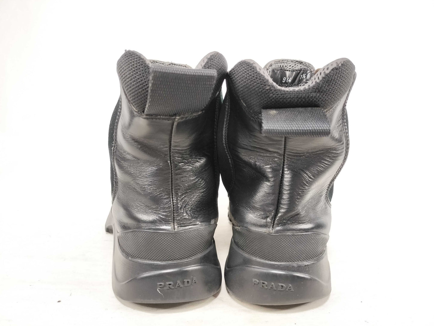 PRADA Leather Side Gore Boots Sneakers Other Shoes