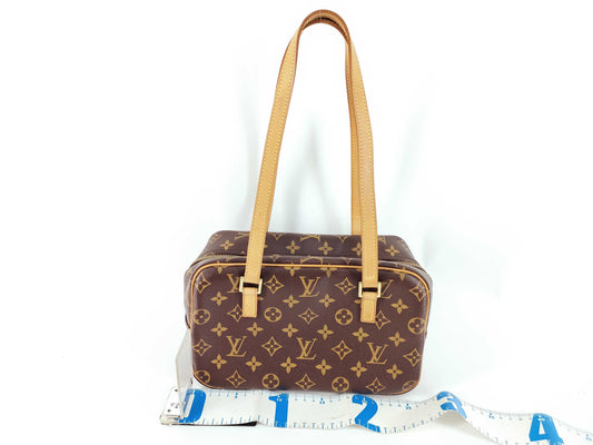 LOUIS VUITTON Monogram Monogram Cite MM Handbag Shoulder Bag Handbag