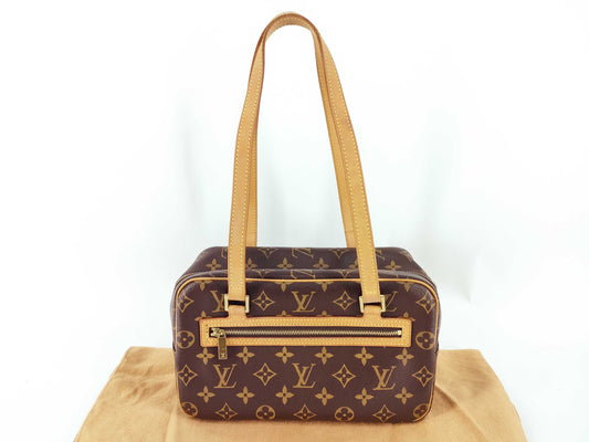 LOUIS VUITTON Monogram Monogram Cite MM Handbag Shoulder Bag Handbag