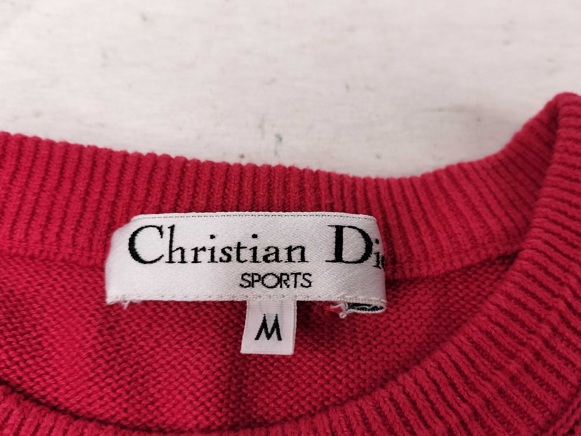 Dior Knit CD Embroidered Top