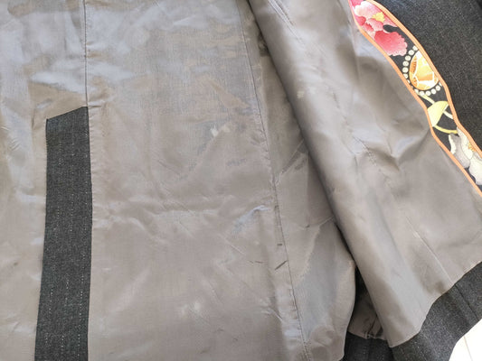 LEONARD Leonard FOX fur collar and sleeves 13AR coat