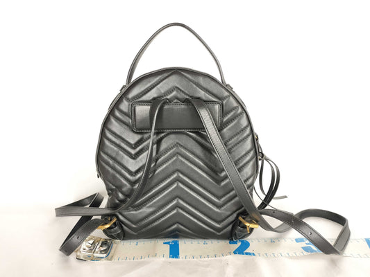 GUCCI Gucci Marmont Rucksack 476671/001998 Black Rucksack