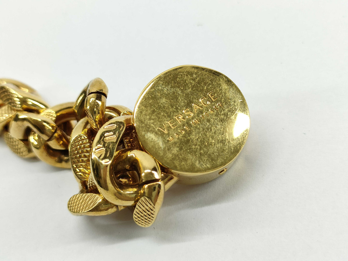 VERSACE Medusa Curb Bracelet Bangle