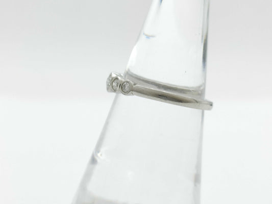 Tiffany&Co. Jazz Graduated Diamond PT950 3.9g Ring