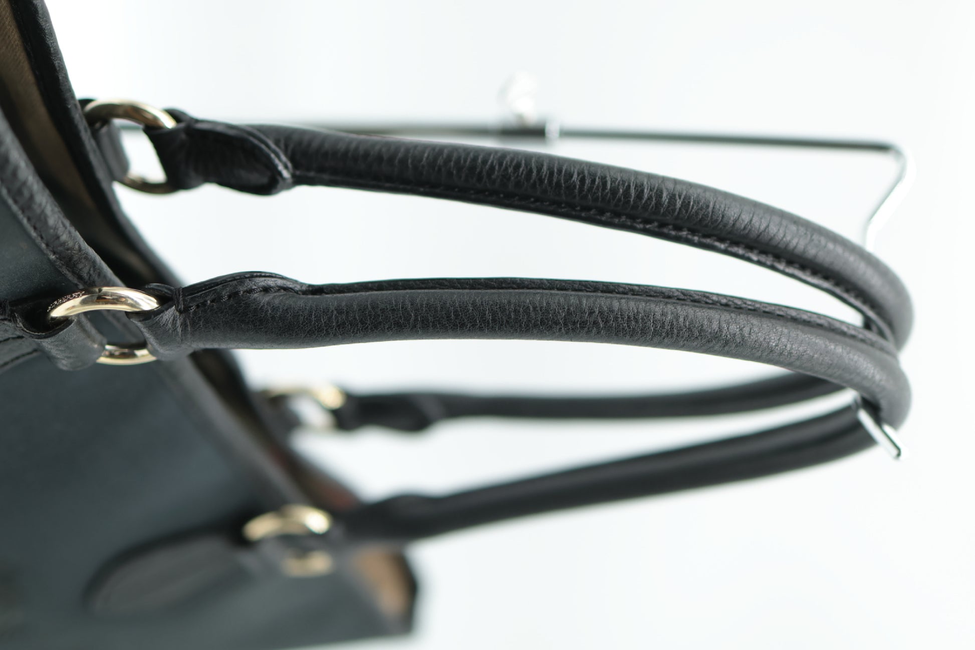 BURBERRY Black Handbag on Canvas