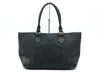 BURBERRY Black Handbag on Canvas
