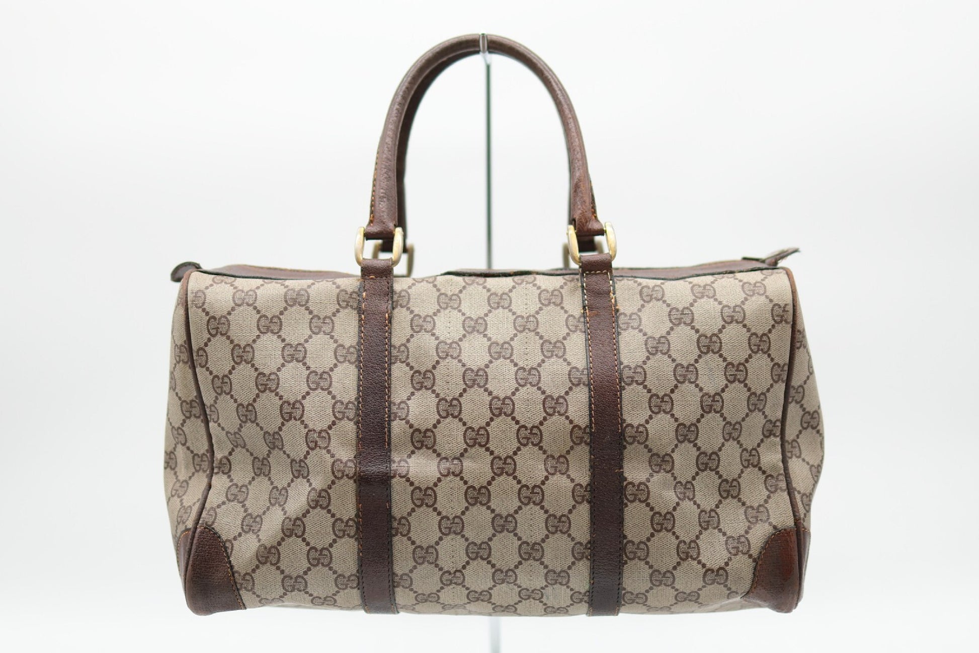 GUCCI PVC Boston Bag