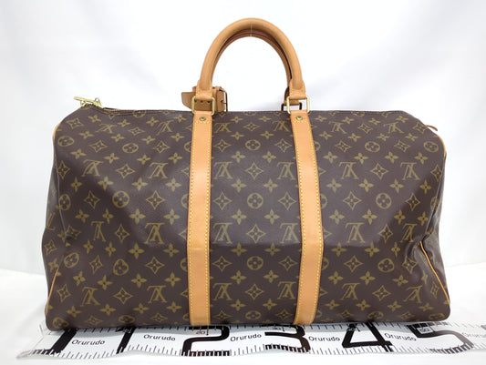 LOUIS VUITTON M41426 Monogram Keypol 50 Boston Bag