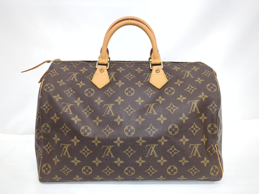 LOUIS VUITTON M41524 Monogram Speedy 35 Handbag