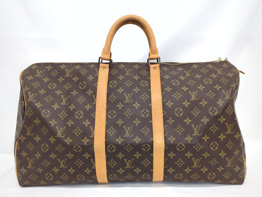 LOUIS VUITTON M41424 Monogram Keypol 55 Boston Bag