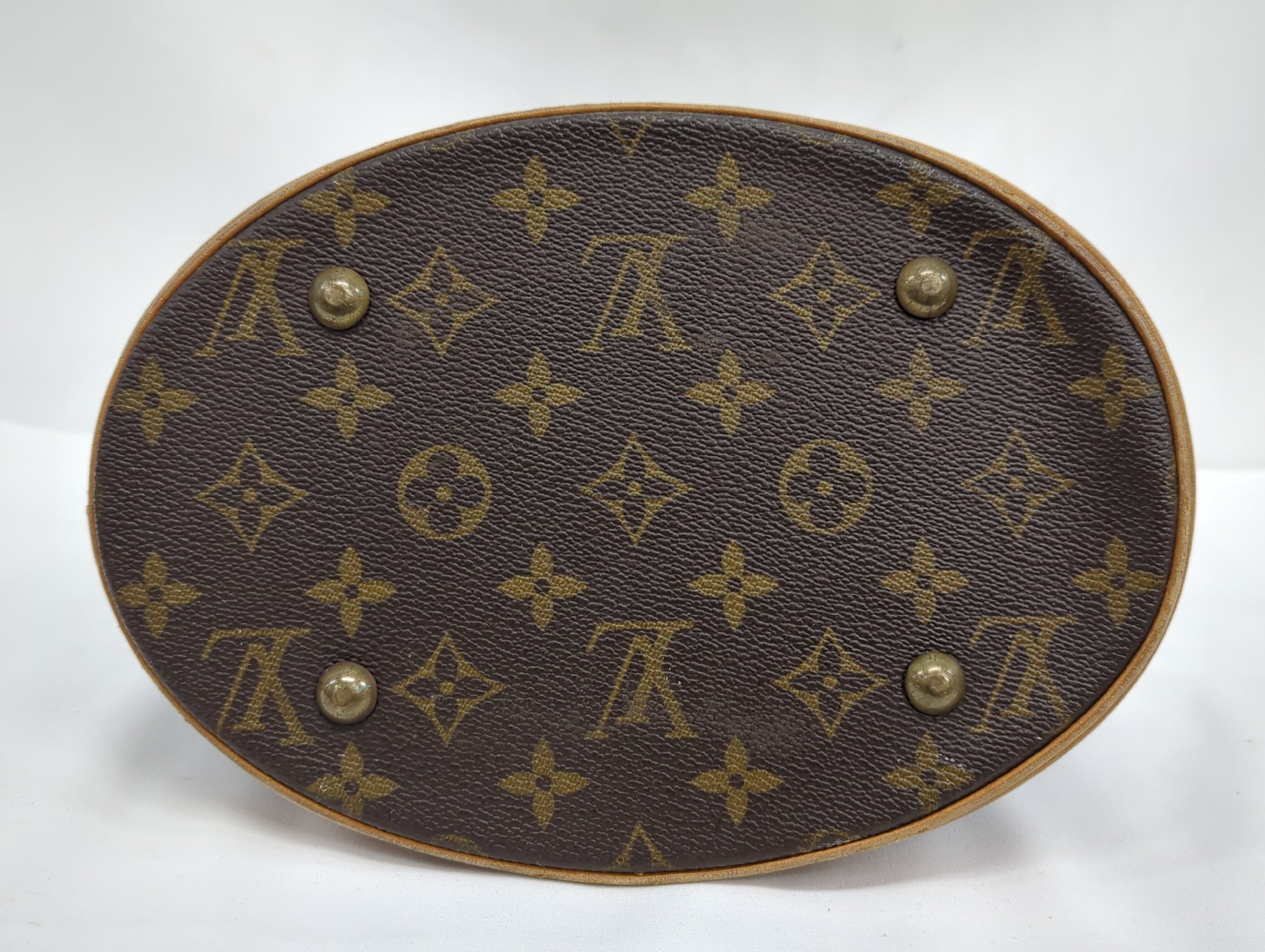 LOUIS VUITTON M42238 Monogram Bucket PM Tote Bag