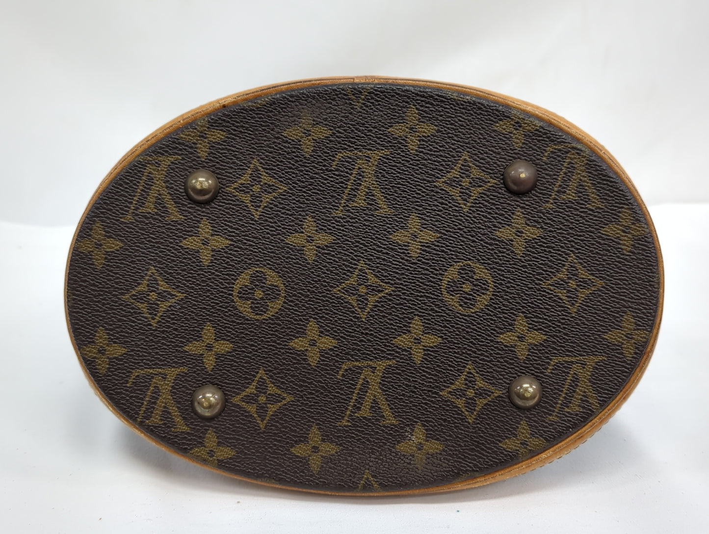 LOUIS VUITTON M42238 Monogram Bucket PM Boston Bag