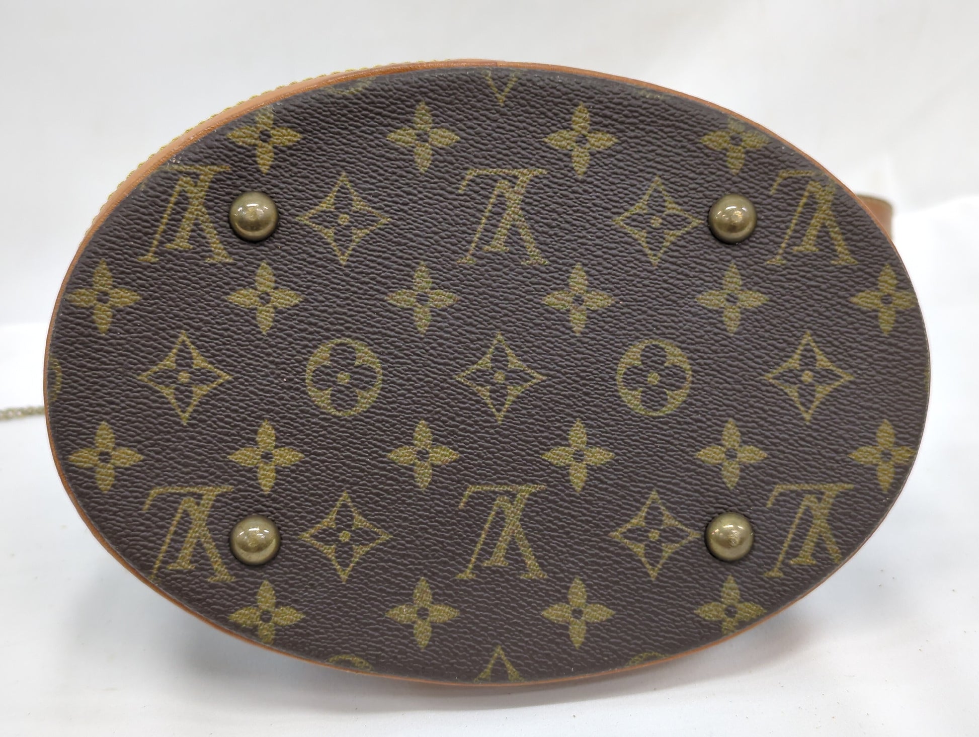 LOUIS VUITTON M42238 Monogram Bucket PM Tote Bag