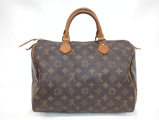 LOUIS VUITTON M41526 Monogram Speedy 30 Boston Bag