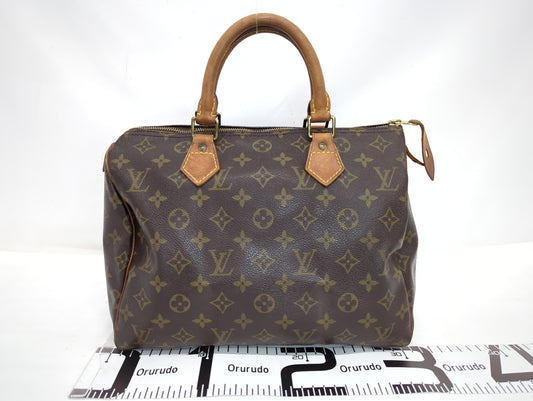 LOUIS VUITTON M41526 Monogram Speedy 30 Handbag