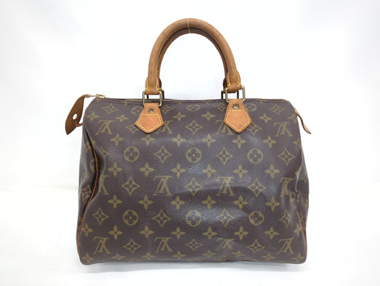 LOUIS VUITTON M41526 Monogram Speedy 30 Handbag