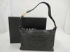 CHANEL Chocolate Bar Leather Coco Mark Shoulder Bag