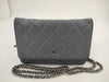 CHANEL Matelasse Chain Wallet Lamb Shoulder Bag