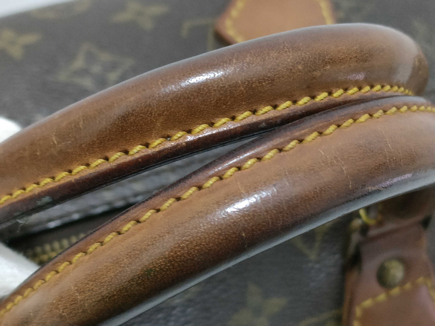 LOUIS VUITTON Monogram M41107 Speedy 35 Boston Bag