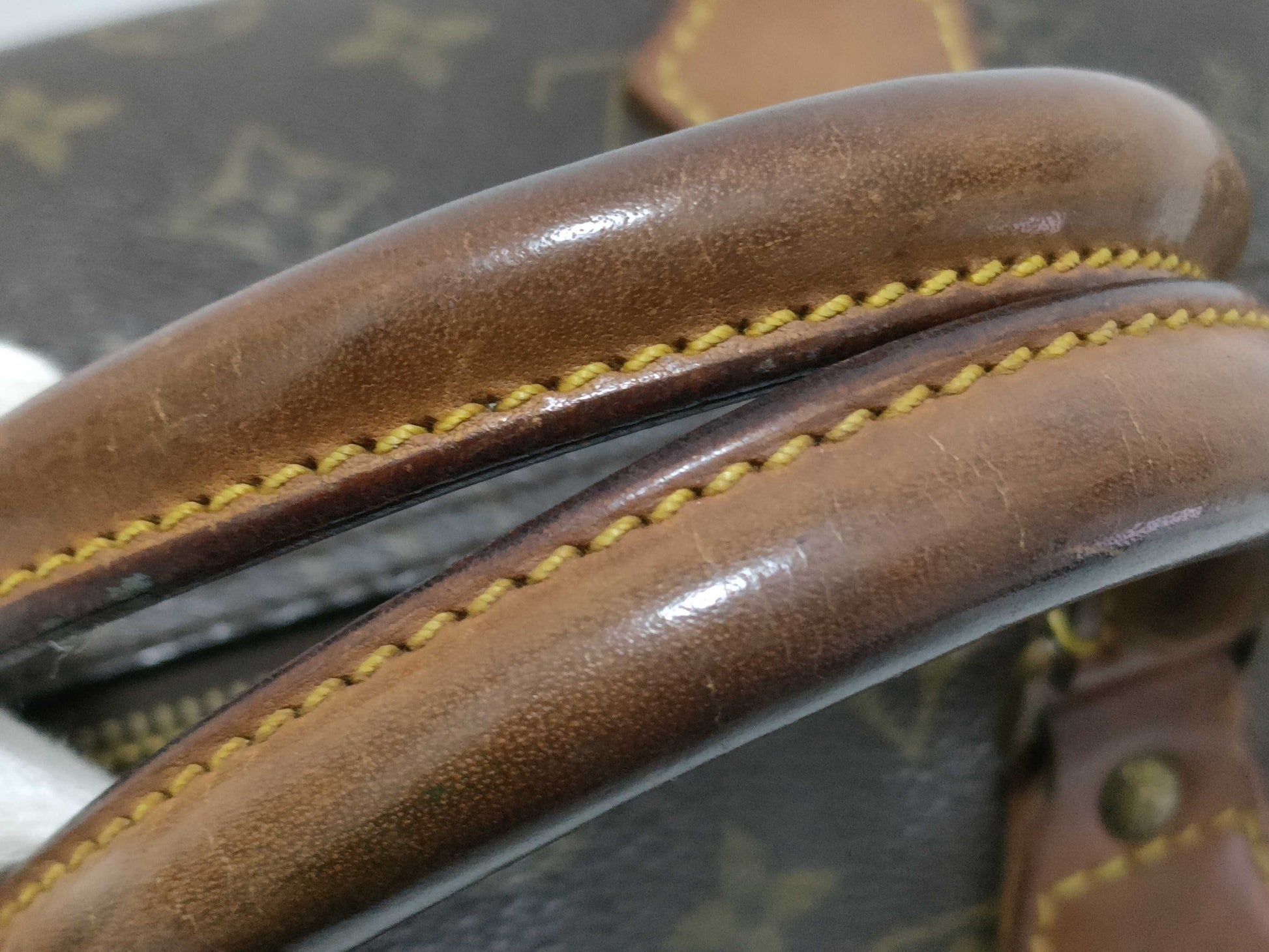 LOUIS VUITTON Monogram M41107 Speedy 35 Boston Bag
