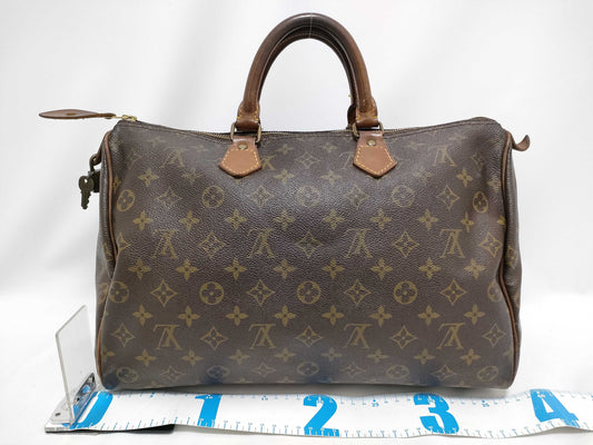 LOUIS VUITTON Monogram M41107 Speedy 35 Boston Bag