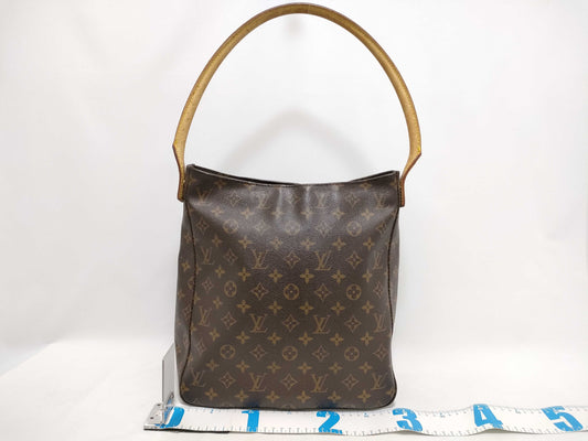 LOUIS VUITTON Monogram M51145 Looping GM Tote Bag