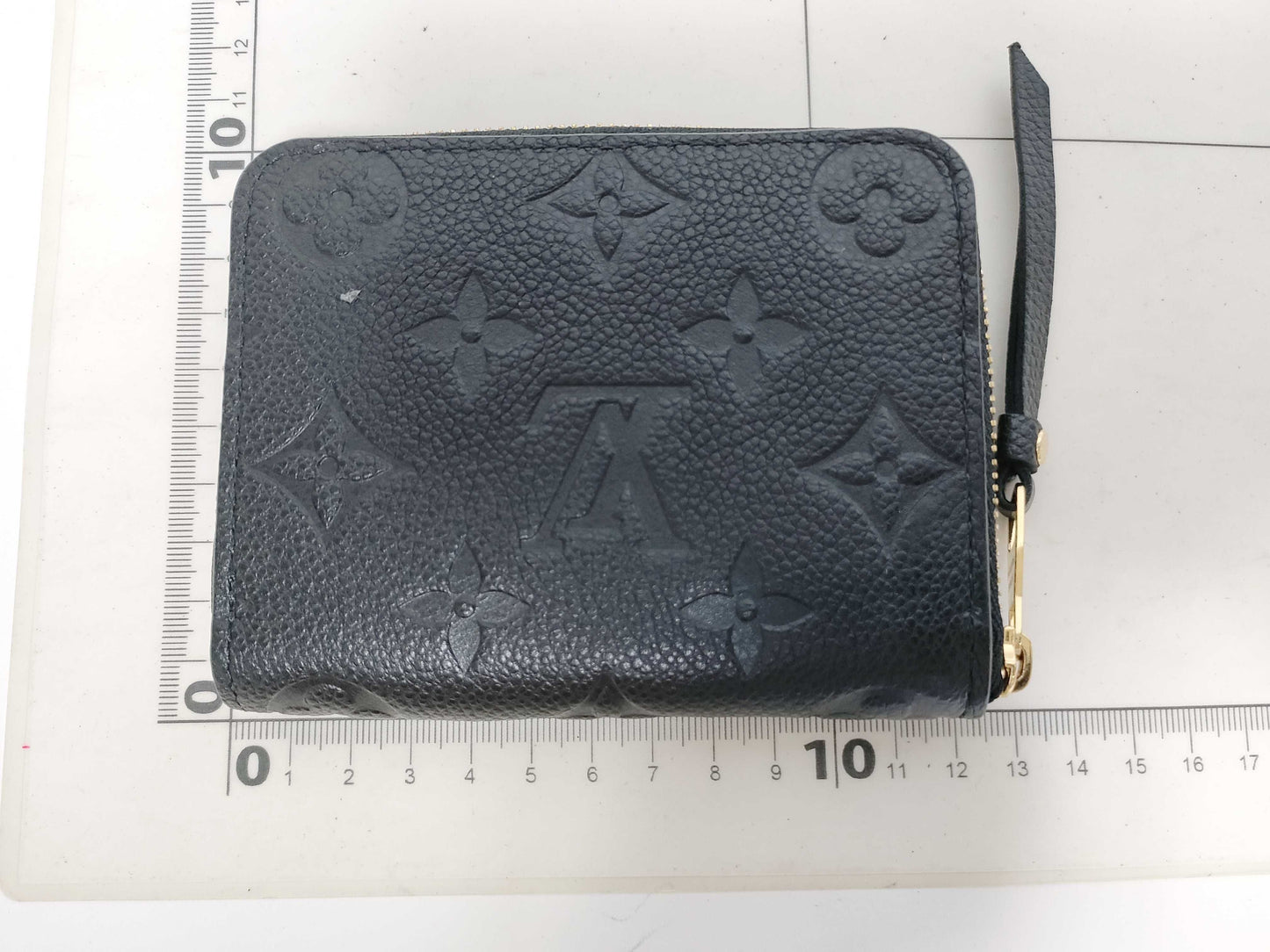 LOUIS VUITTON Monogram Unplanted M60574 Zippy Coin Perspective Coin Case