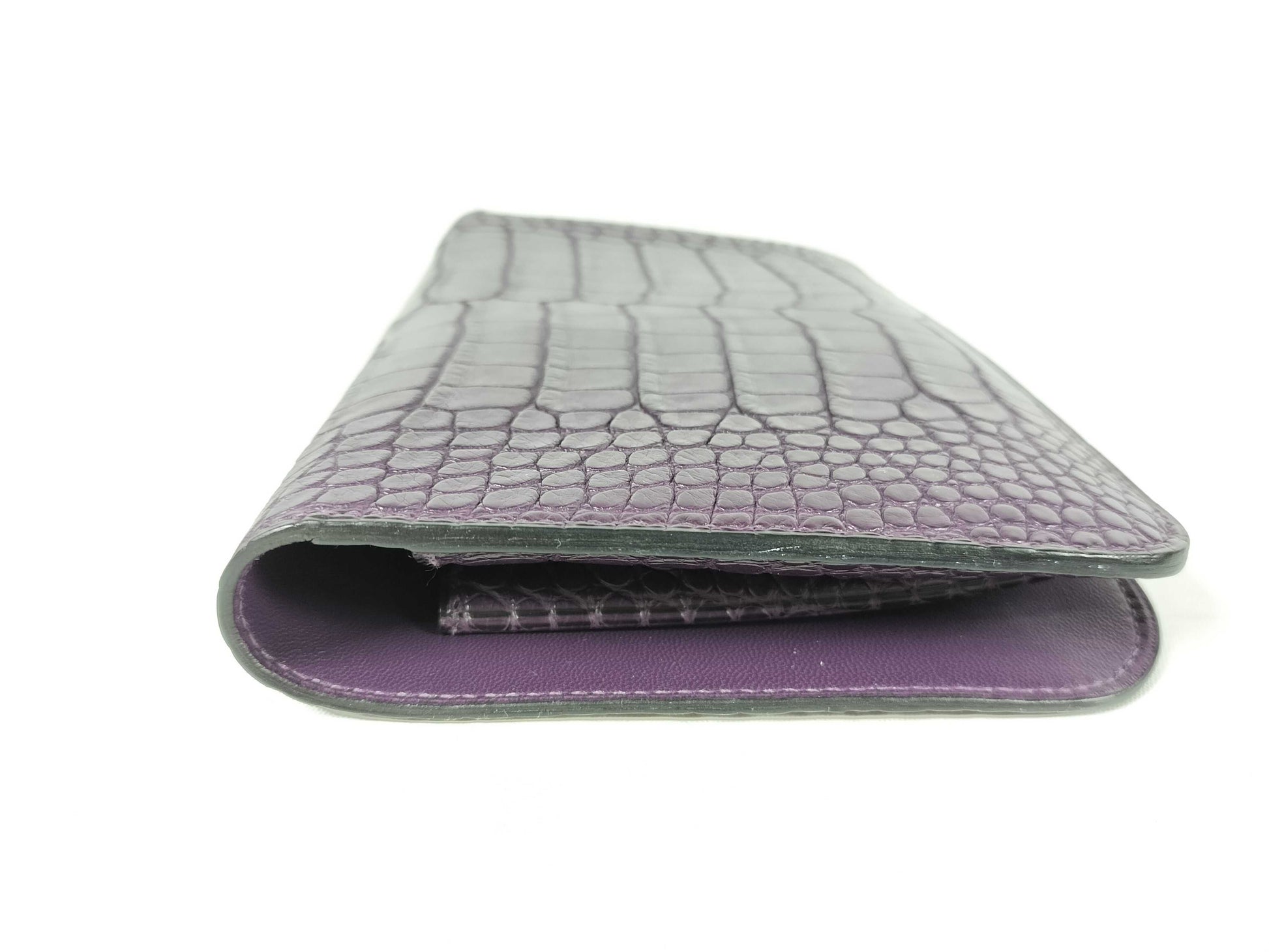 HERMES Dogon Alligator Matte R-Engraving Wallet