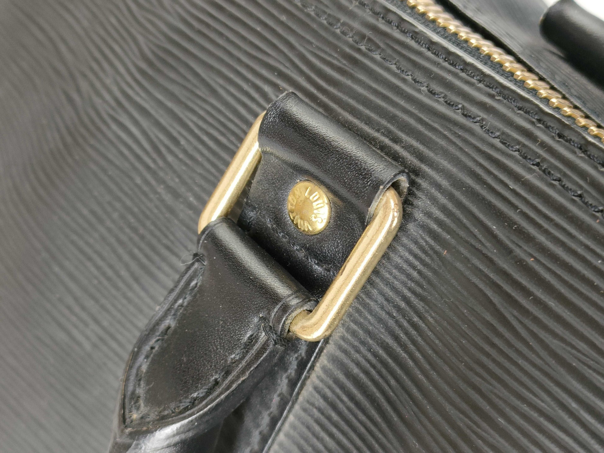 LOUIS VUITTON Epi M59052 Keypol 55 Epi Boston Bag